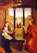 WEYDEN, Rogier van der St. Luke Painting the Virgin  Child oil painting artist